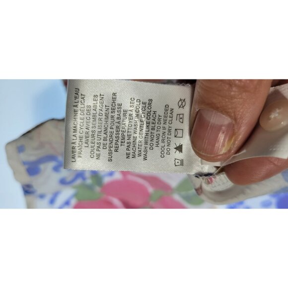 Rachel Zoe Gorgeous Graphic  Multi Patterned Print Button Up Blouse Size XS - Picture 9 of 12